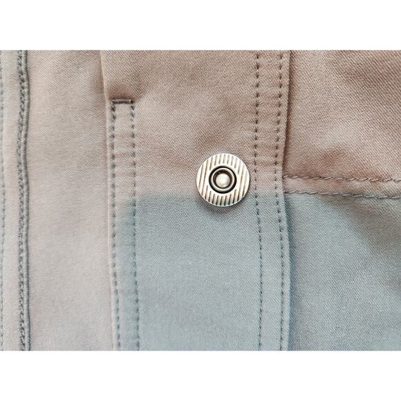 prAna Women's Straight Fit Outdoor Pants Size 8R Gray Hiking Travel Casual - Picture 7 of 8